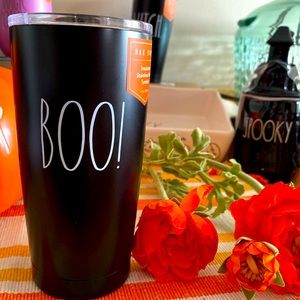 🎃👻 RAE DUNN HALLOWEEN Boo steel Tumbler 👻🎃